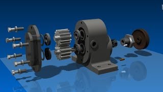 Autodesk Inventor 2013  tutorial  como funciona  proyecto completo001 [upl. by Susej]