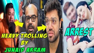 Hareem Shah Husband Arrest  Ducky bhai Nadir Ali Trolled By Junaid Akram  Nadia Khan Outstyle [upl. by Noffihc]