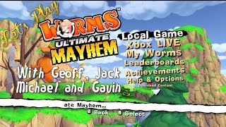 Lets Play  Worms Ultimate Mayhem [upl. by Shalna]