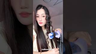 Hair curler makeup tutorial natural cute look by JSA Beauty [upl. by Gerhardine]