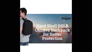 Unigear HardShell Professional Camera Backpack Bag for DSLRSLR [upl. by Enaht]