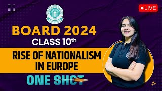 CBSE Class 10 History Chapter 1  Rise of Nationalism In Europe One Shot  History By Ujjvala Mam [upl. by Refynnej600]