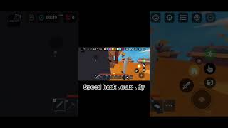 Happy mod hack Roblox bedwars hack speed hackautofly [upl. by Farman]