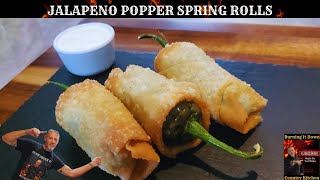 Jalapeno Popper Spring Rolls [upl. by Aekan]