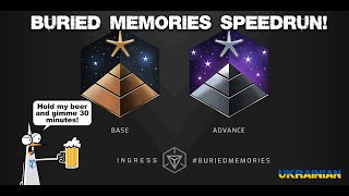 INGRESS Buried Memories achieving medal in 30 minutes ukrainian [upl. by Donata551]