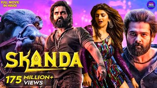 Ram Pothinenis  SKANDA  New Released South Indian Hindi Dubbed Movie 2024  Sreeleela [upl. by Guido613]