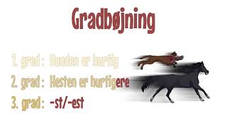 Grammatipcom  DSF  Adjektiver Gradbøjning [upl. by Monroy]