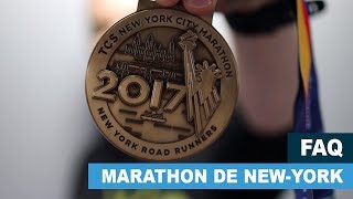 Marathon de newyork  FAQ [upl. by Idnor]