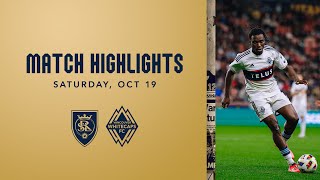 HIGHLIGHTS Real Salt Lake vs Vancouver Whitecaps FC  October 19 2024 [upl. by Ragse]