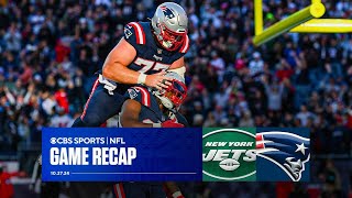 Patriots complete LATE comeback despite Maye injury  Game Recap [upl. by Hibbs]