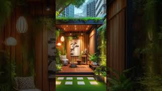 2024 Small Backyard Patio Courtyard Makeover Ideas shorts backyard smallhousedesign [upl. by Leshia]