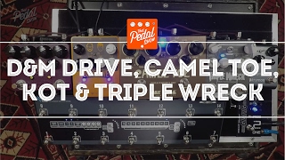 That Pedal Show – Dual Overdrives King Of Tone DampM Drive Camel Toe MkII amp Triple Wreck [upl. by Anima341]