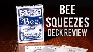 Deck Reivew  Bee Squeezers Playing Cards [upl. by Narcis]