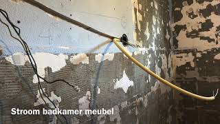 Badkamer renovatie deel 1 [upl. by Anuska]