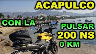 ACAPULCO CON LA PULSAR 2OO NS NUEVA O KM Rally 24 horas P 2  BLITZ RIDER [upl. by Zack]