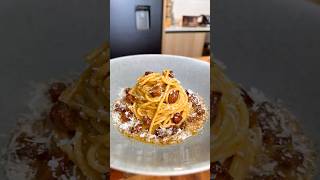 Carbonara quotThe real carbonara—rich creamy with a deep flavor and a perfect salty kick [upl. by Klarika181]