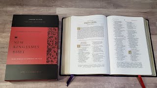 Thomas Nelson NKJV Wide Margin Sovereign Bible Review [upl. by Aihset]