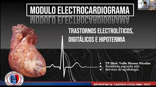 Trastornos electrolíticos digitálicos e hipotermia [upl. by Japheth]