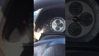 Lexus IS200 swap V8 3UZ Toms Supercharger first run [upl. by Einnod]