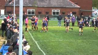 Sharlston Rovers 36 Bank Quay Bulls 32  BARLA National Cup Semi Final 2012 [upl. by Einhpad806]