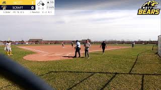 Mott Community College softball at Schoolcraft College Game 1 [upl. by Trin]