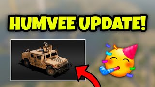 The NEW UPGRADED Humvee Is COMING To War Tycoon [upl. by Aihseym]