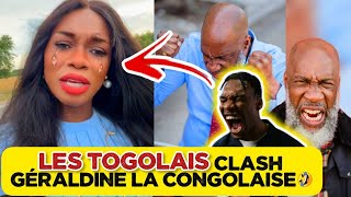 🚨LES TOGOLAIS CLASH GÉRALDINE LA CONGOLAISE [upl. by Aseefan]