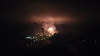 Toledo Oregon Fireworks From A FarWait Till The End [upl. by Eiramlehcar]