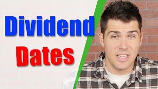 Ex Dividend Dates Explained The Easy Way [upl. by Dulcle658]