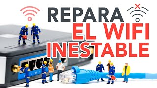 Así se repara una conexión wifi inestable y que se corta [upl. by Ibbison]