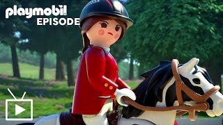 PLAYMOBIL  Rettung für Jumper  Reiterhof deutsch  Clip Mix [upl. by Tesler]