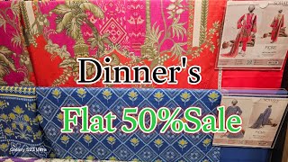 Dinners Flat 50 OFF 2024Dinners Flat Sale 2024Dinners Summer Sale Flat 50OFF [upl. by Barrow]