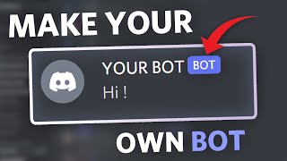 How to make a Discord Bot Without Downloading Anything  Host it Online FOREVER [upl. by Arymat948]