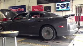 2013 Dodge charger srt8 dyno test stock [upl. by Laws]