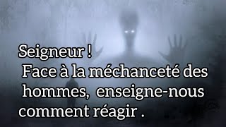 Seigneur  Face à la méchanceté des hommes enseignenous comment réagir [upl. by Sundberg147]