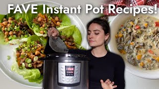 INSTANT POT RECIPES I Make On Repeat Healthy Plant Based [upl. by Odnesor80]