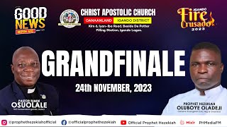 PROPHET HEZEKIAH OLADEJIS MINISTRATION AT THE IGANDO FIRE CRUSADE 2023  GRANDFINALE [upl. by Ahsal]