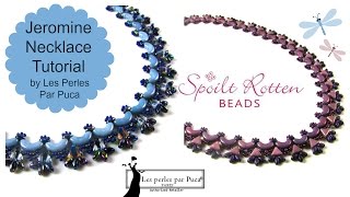 Jeromine Necklace Tutorial [upl. by Vernon643]