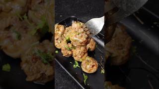 Cheese Stuffed Mushrooms  How To Make Stuffed Mushroom  Mushroom Recipe [upl. by Onitnas]