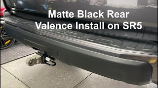 5th Gen SR5 4Runner Rear Valence Install [upl. by Zoldi]