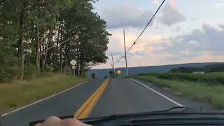 Country Roads Take Me Home  Shamokin To Hegins On Route 125 [upl. by Agnew690]