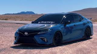 Here is 🔥airwictrd TRD Toyota Camry Cavalry Blue 2022 2023 cinematic edit toyota trd camry [upl. by Ardis]