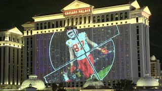 Events displays Las Vegas locals can enjoy during Super Bowl week [upl. by Anomis]