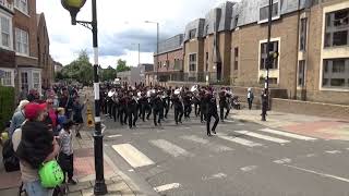 Changing of the Guards 3152022 in Windsor Band of the Brigade of the Gurkhas [upl. by Eskil533]