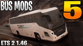 TOP 5 BEST 2023 BUS MODS FOR ETS2 146  ETS 2 Mods [upl. by Aramac]