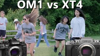 Olympus OM1 vs Fuji XT4 Enthusiast Beats Flagship [upl. by Ayila]