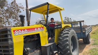 o menino pilotando o trator CBT 8060 [upl. by Allis]