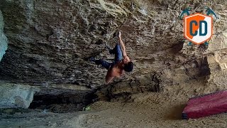 Jernej Kruder Vs Catalan Witness the Fitness V15  Climbing Daily Ep901 [upl. by Jodie]