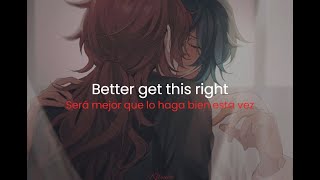 Into You  Ariana Grande  Lyrics y Letra español [upl. by Hsakiv]