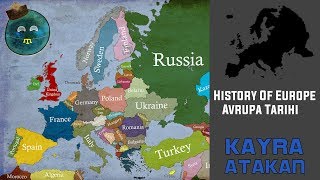 History Of Europe  Every Year15002018 Avrupa Tarihi  Her Yıl [upl. by Airaet352]